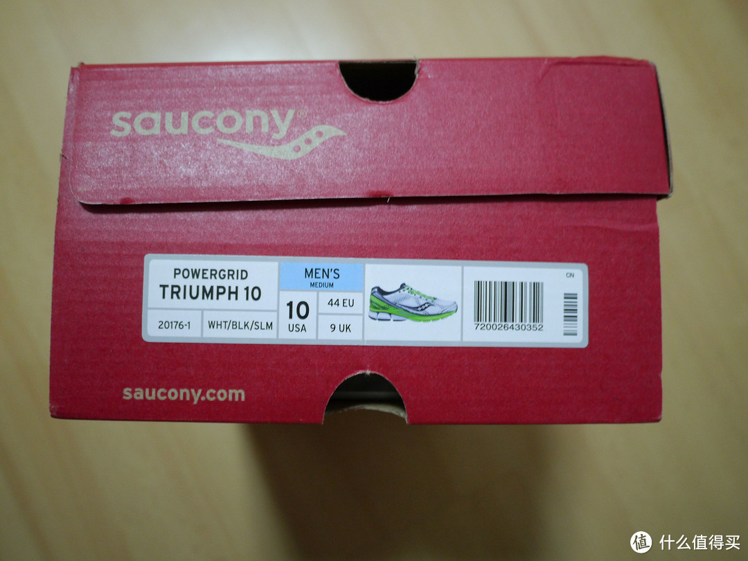 看来大家的都到货了：Saucony 索康尼 Triumph 10 男式*级缓震型跑鞋