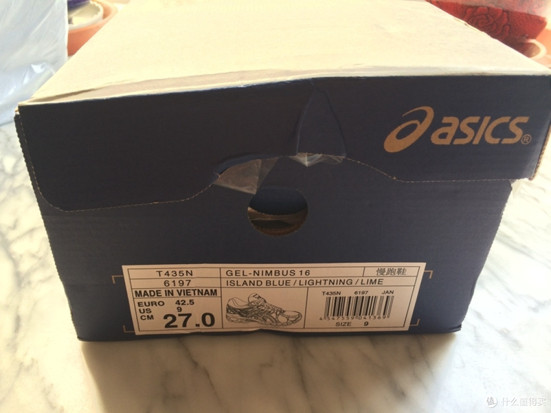 ASICS 亚瑟士 GEL-NIMBUS 16 避震跑鞋