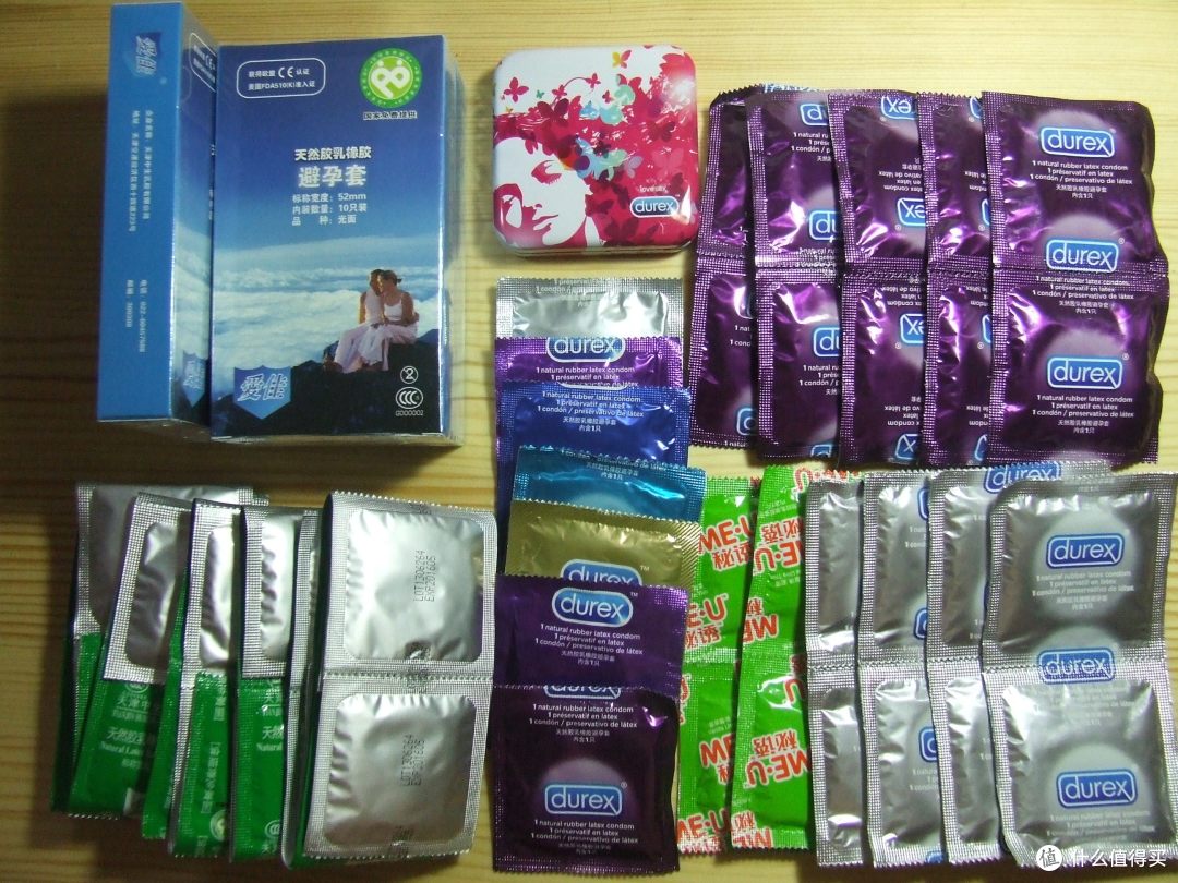 那一夜,你没有拒绝我~Durex 杜蕾斯 Love Box 三只装铁盒