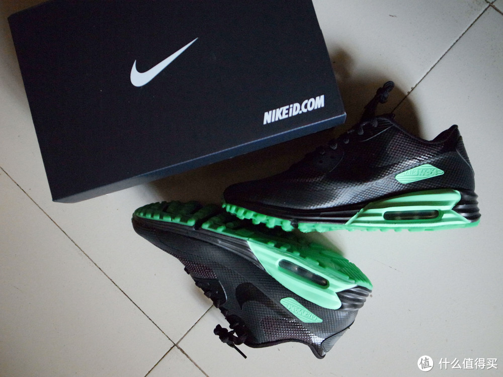 NIKE 耐克 NIKEID Air Max Lunar90 HYP Premium 定制版 运动鞋