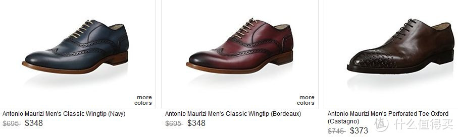 漂洋过海：意大利产 antonio maurizi cap toe 男款手工雕花系带皮鞋