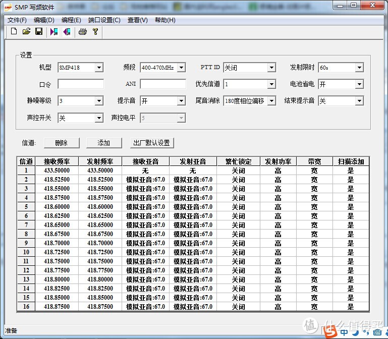 跟上大部队的节奏！SMP 418手台 写频记录
