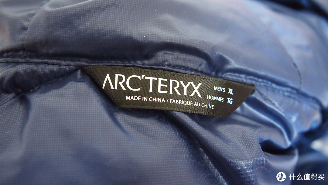 Arc'teryx 始祖鸟 thorium ar hoody olympus 750羽绒服