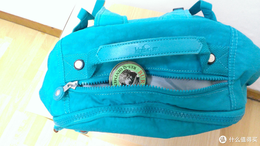 毛绒绒的小猴子:kipling 凯普林 SEOUL BACKPACK WITH LAPTOP PROTECTION 青色双肩包 BP3020
