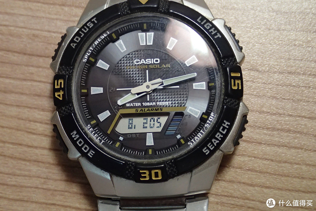 日淘 CASIO 卡西欧 AQ-S800WD-1EJF 男款光动能腕表