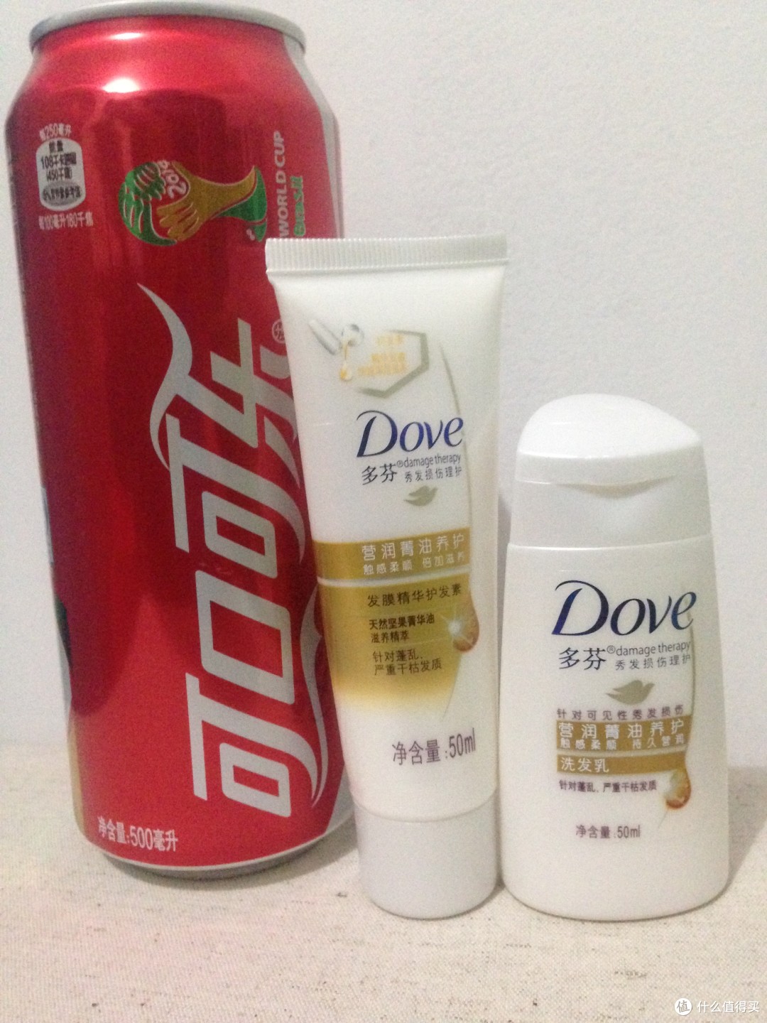 出差好伴侣-Dove 多芬 养护洗发乳50ml+护发素50ml