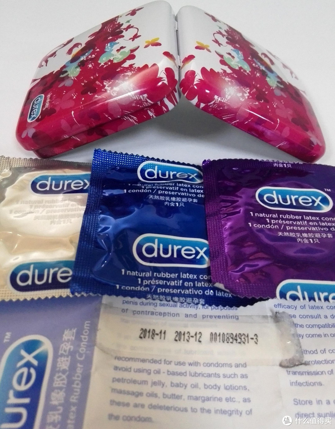 杜it！Durex 杜蕾斯 Love Box 三只装铁盒