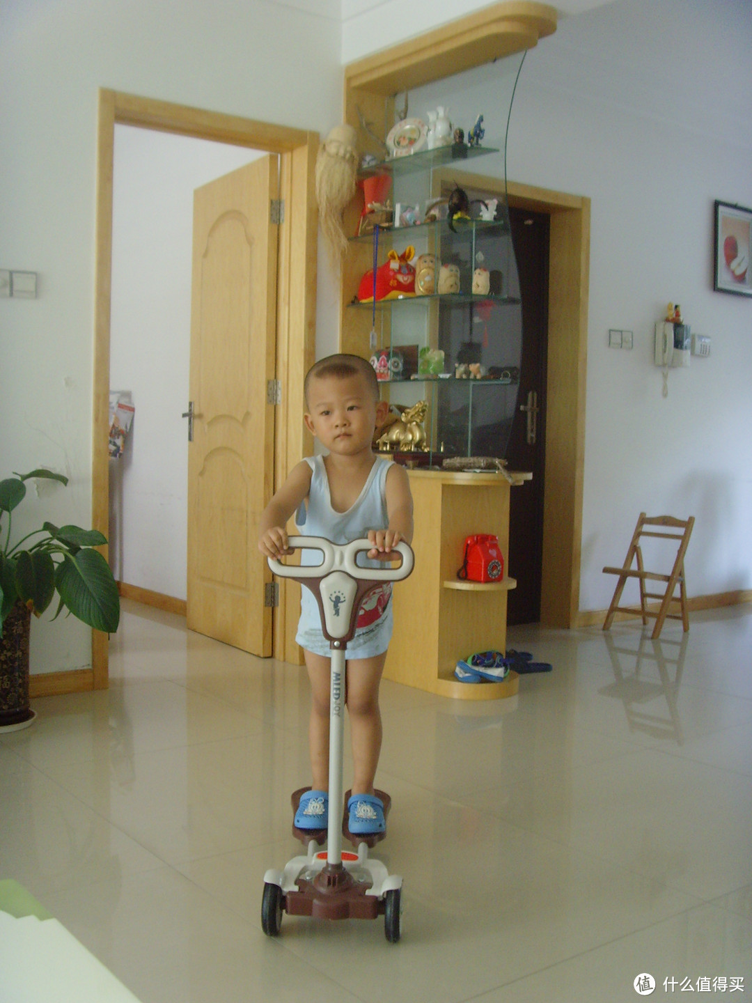 宝贝的新宠：儿童四轮滑板车 使用体验