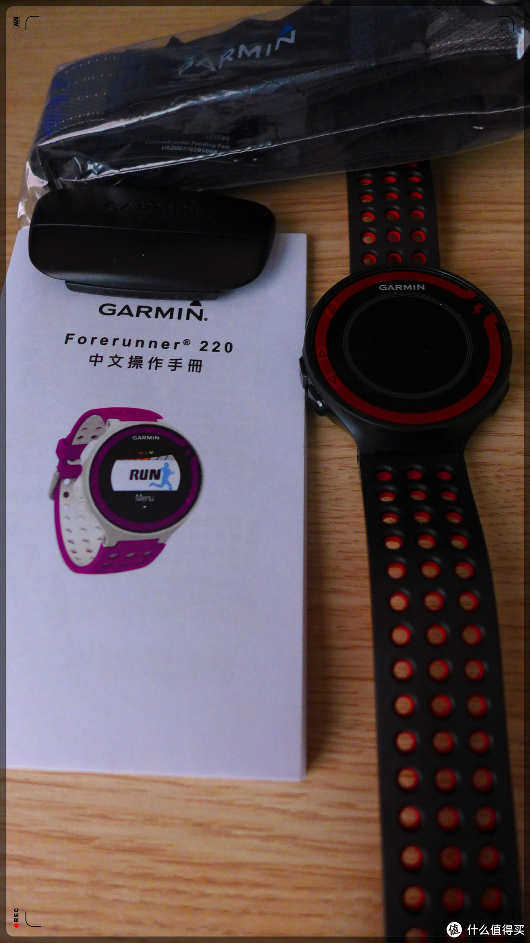 入手 Garmin 佳明 forerunner220 GPS运动手表