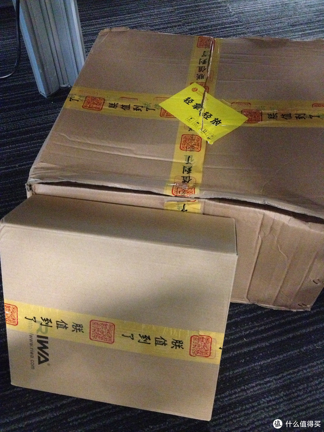 这么大的箱子包裹这么小的盒子不放气垫真的大丈夫？