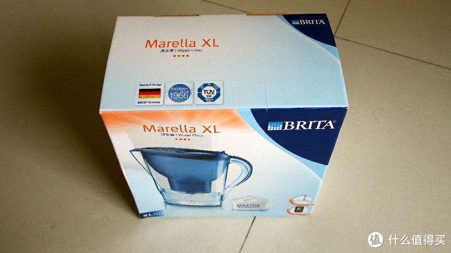 碧水悠然得——碧然德 Marella XL 净水壶 评测