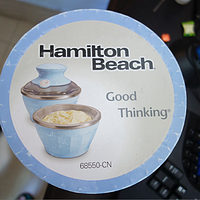 Hamilton Beach 汉美驰 软冰激凌机 试用报告