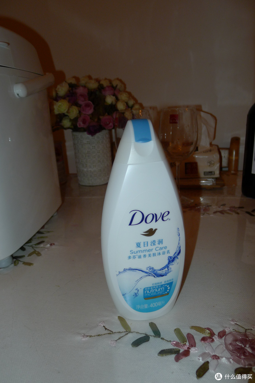 Dove 多芬 夏日莹润沐浴露 400ml 评测