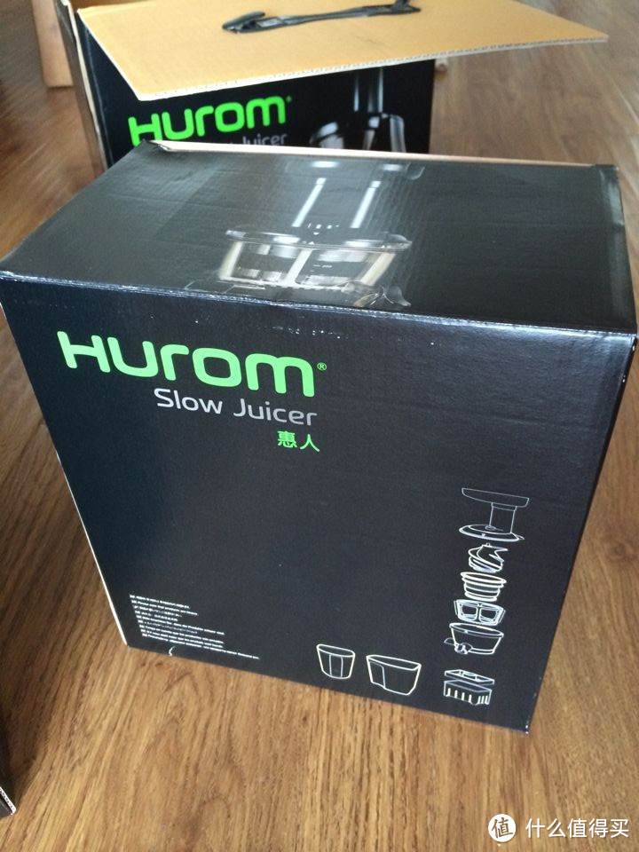 中了电视购物的毒！HUROM 韩国惠人 HU-500DG 原汁机