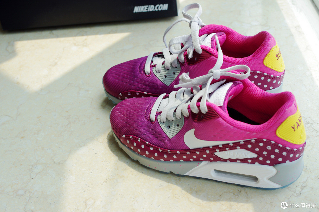 NIKE 耐克 NIKEiD AIR MAX 90 官网订制款 运动鞋