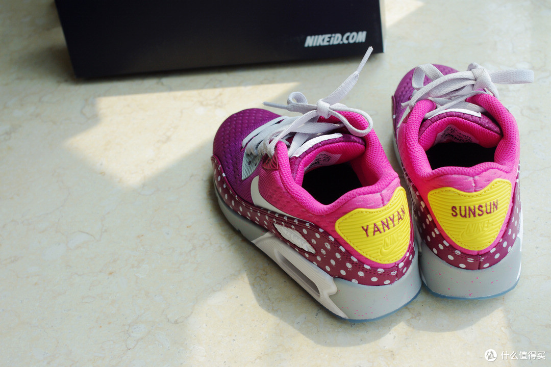 NIKE 耐克 NIKEiD AIR MAX 90 官网订制款 运动鞋