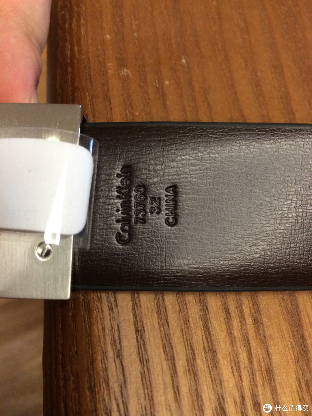 tanga购入 Calvin Klein CK Leather Reversible Belt 男款皮带