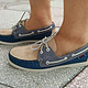 6pm入手 Sebago Spinnaker 撞色手工船鞋