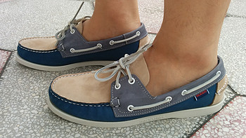 6pm入手 Sebago Spinnaker 撞色手工船鞋