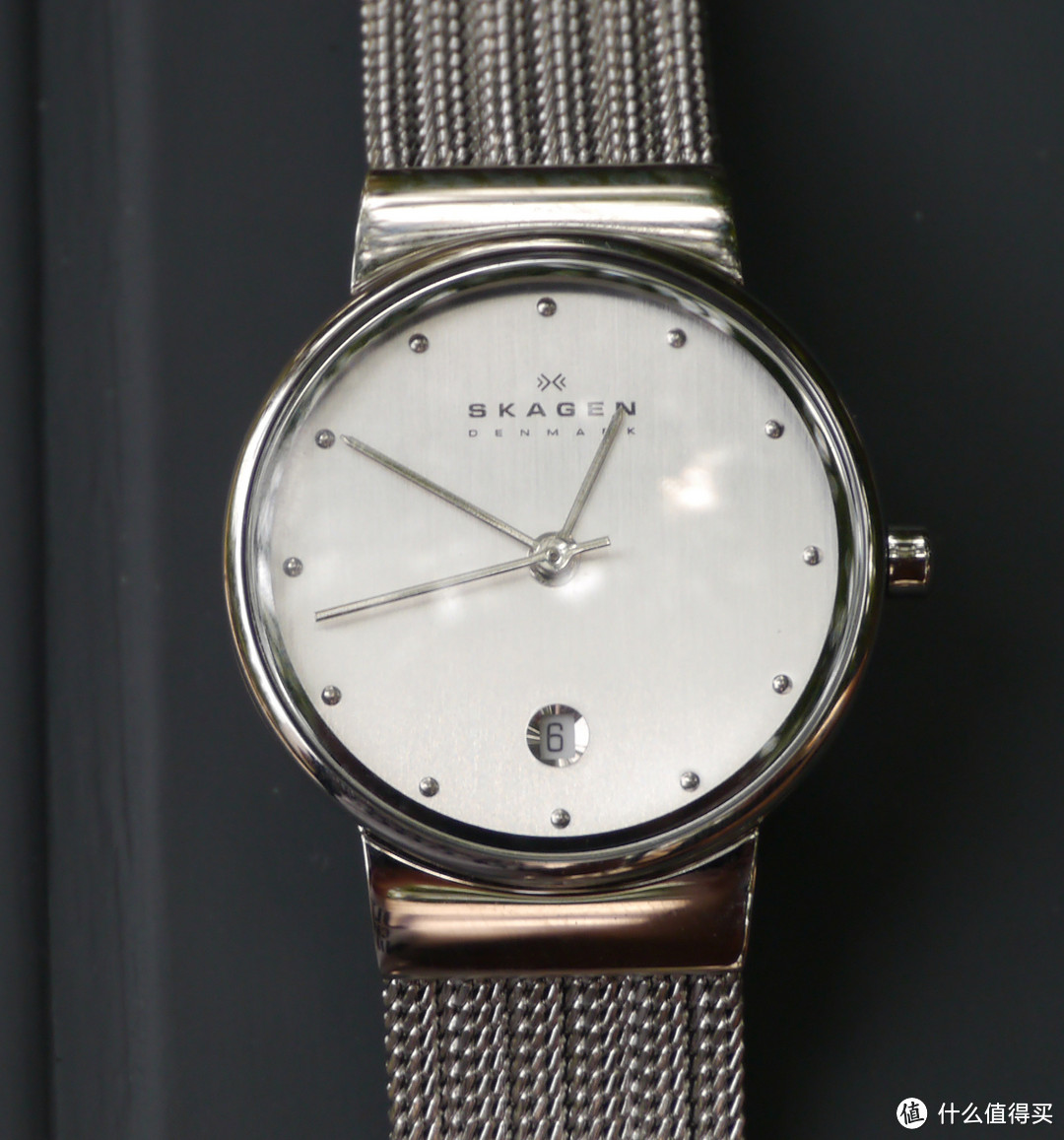 北欧风情 SKAGEN 诗格恩 女式腕表 355SSS1