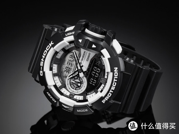 CASIO 卡西欧 G-Shock 发布全新大表盘双显腕表 GA-400 系列