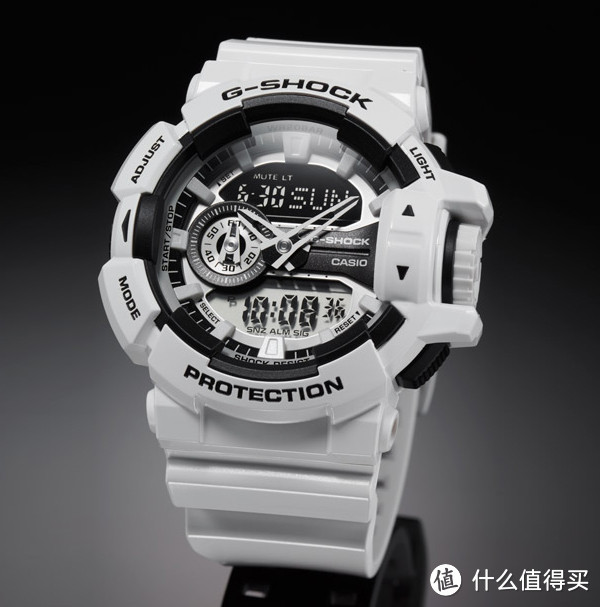 CASIO 卡西欧 G-Shock 发布全新大表盘双显腕表 GA-400 系列