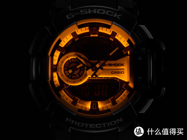 CASIO 卡西欧 G-Shock 发布全新大表盘双显腕表 GA-400 系列