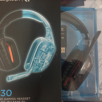 罗技 G930 7.1声道 无线游戏耳机开箱晒物(按键|开关|指示灯|充电口|麦克风)
