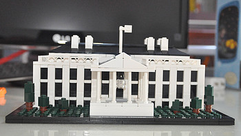 单反毁一生，LEGO穷三代 篇十五：LEGO 乐高 建筑系列 21006 白宫 