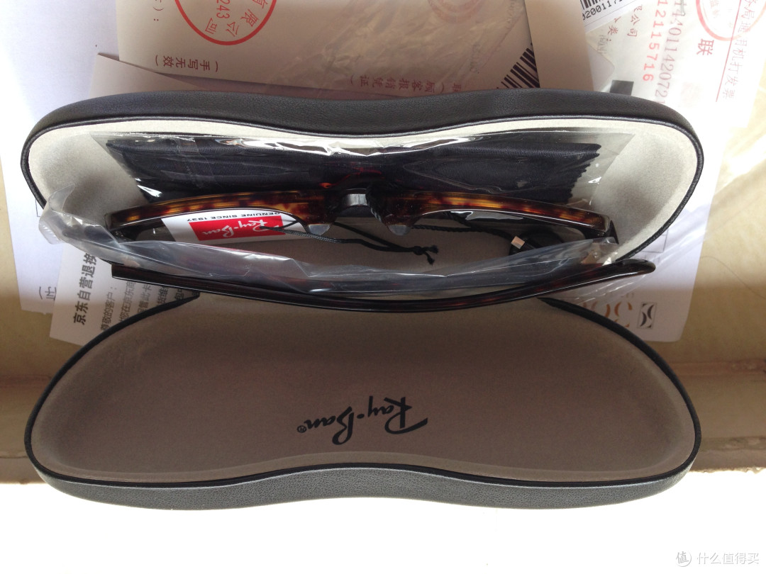 Ray-Ban 雷朋 黑色板材光学眼镜架 5296D 2000 55MM,正太出镜