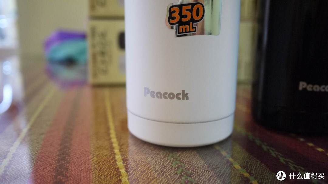 情侣小套杯：Peacock 孔雀 WBA-35 不锈钢真空保温杯 350ml