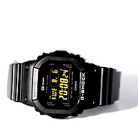 续航两年的“智能GSHOCK”：CASIO 卡西欧 蓝牙G-SHOCK系列 GB5600B-1BJF 运动腕表