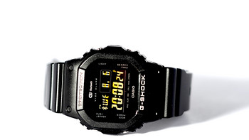 续航两年的“智能GSHOCK”：CASIO 卡西欧 蓝牙G-SHOCK系列 GB5600B-1BJF 运动腕表