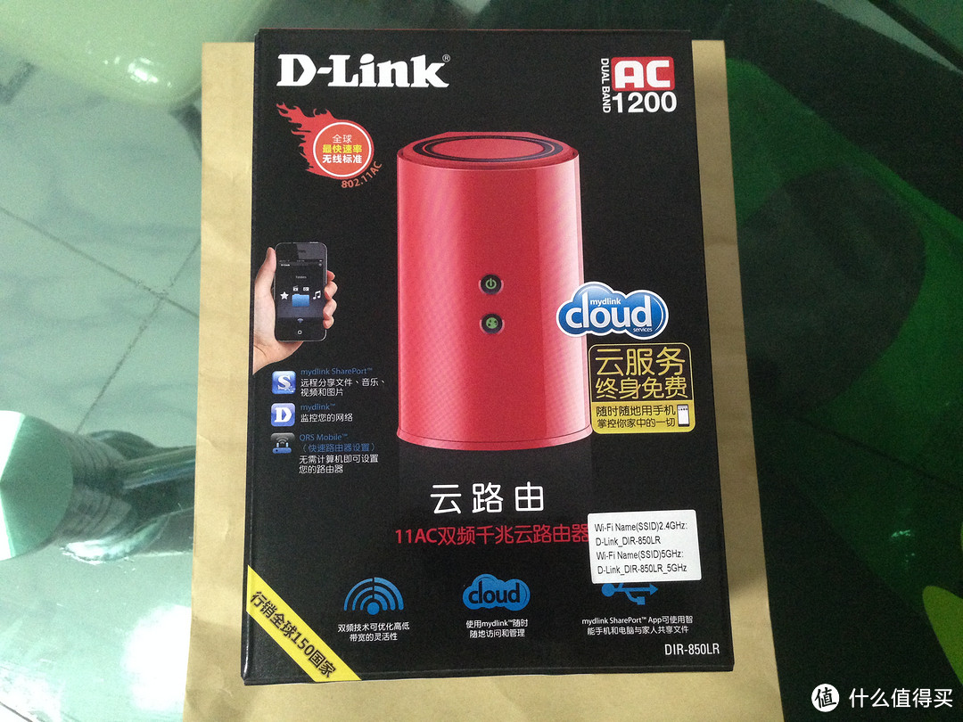 有点失望的产品：D-Link 友讯 DIR-850LR 双频千兆云路由