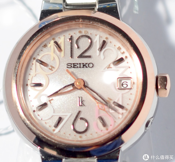 送给女神的七夕礼物：SEIKO 精工 LUKIA系列 太阳能电波女表 SSVW018