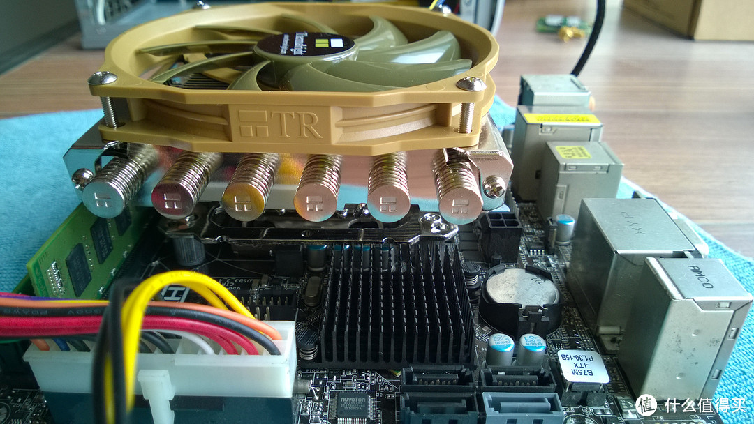 Thermalright AXP-100 ITX散热器上机Show