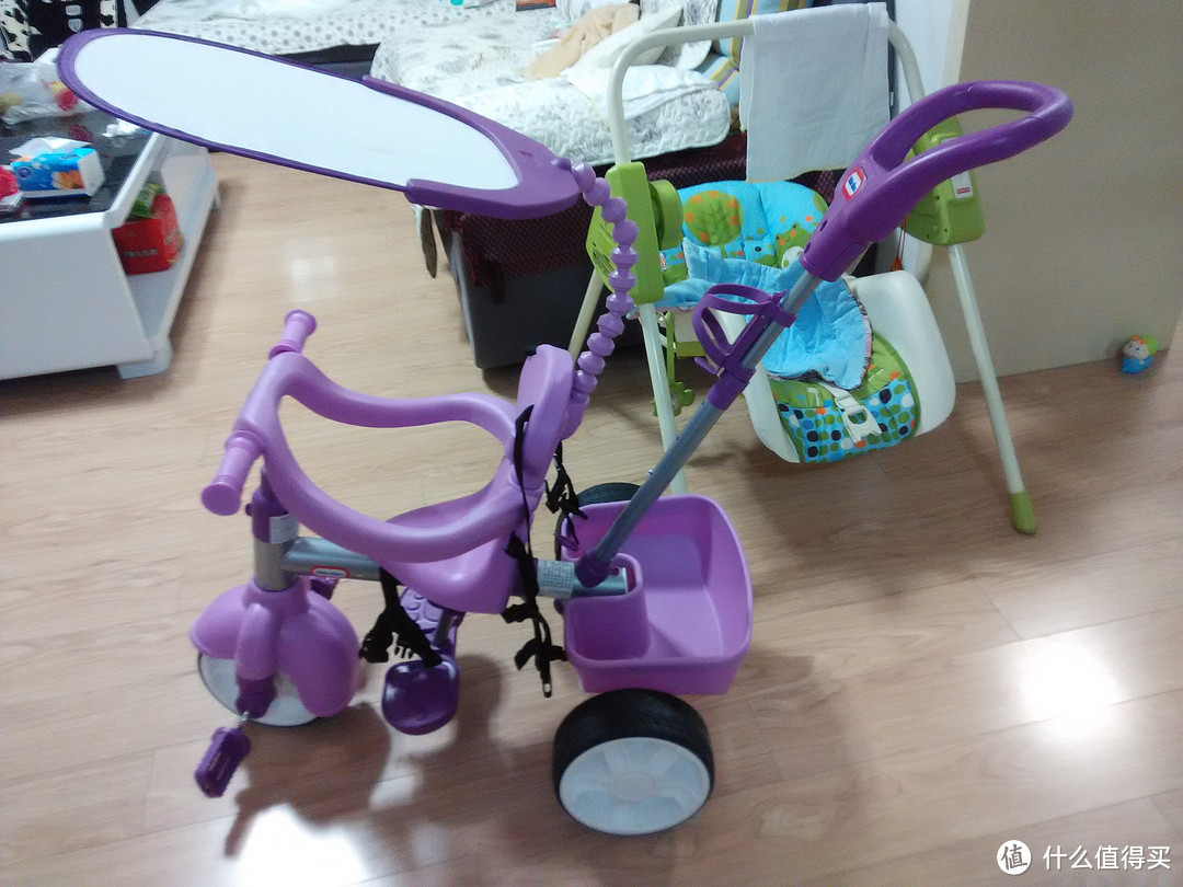 Little Tikes 小泰克3合1推行三轮车 组装试用