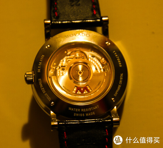 Movado 摩凡陀 0606565 Red Label Planisphere 地图限量版机械男表 0606565