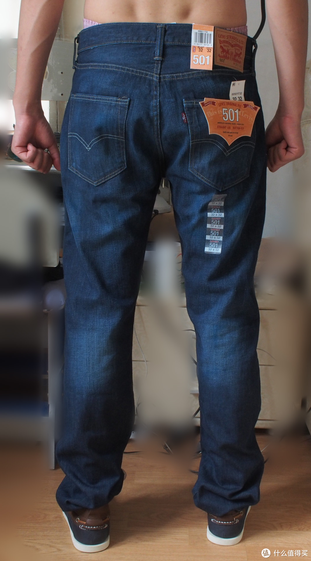 Levis 李维斯官网 501® Original Fit Jeans 牛仔裤白菜，重点说尺码