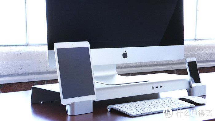 原木还是金属？两款iMac专用底座方案推荐 带来井井有条的桌面