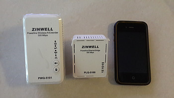 台湾ZINWELL 无线电力猫500M WiFi 电力线适配器PWQ-5101无线套装