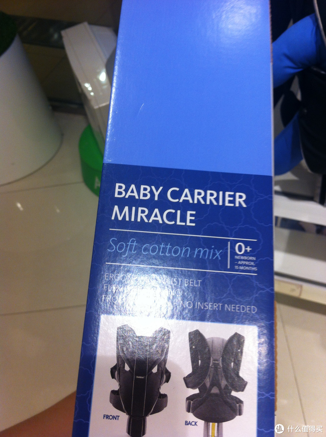 舒适性占优 BABYBJORN Miracle 婴儿背带