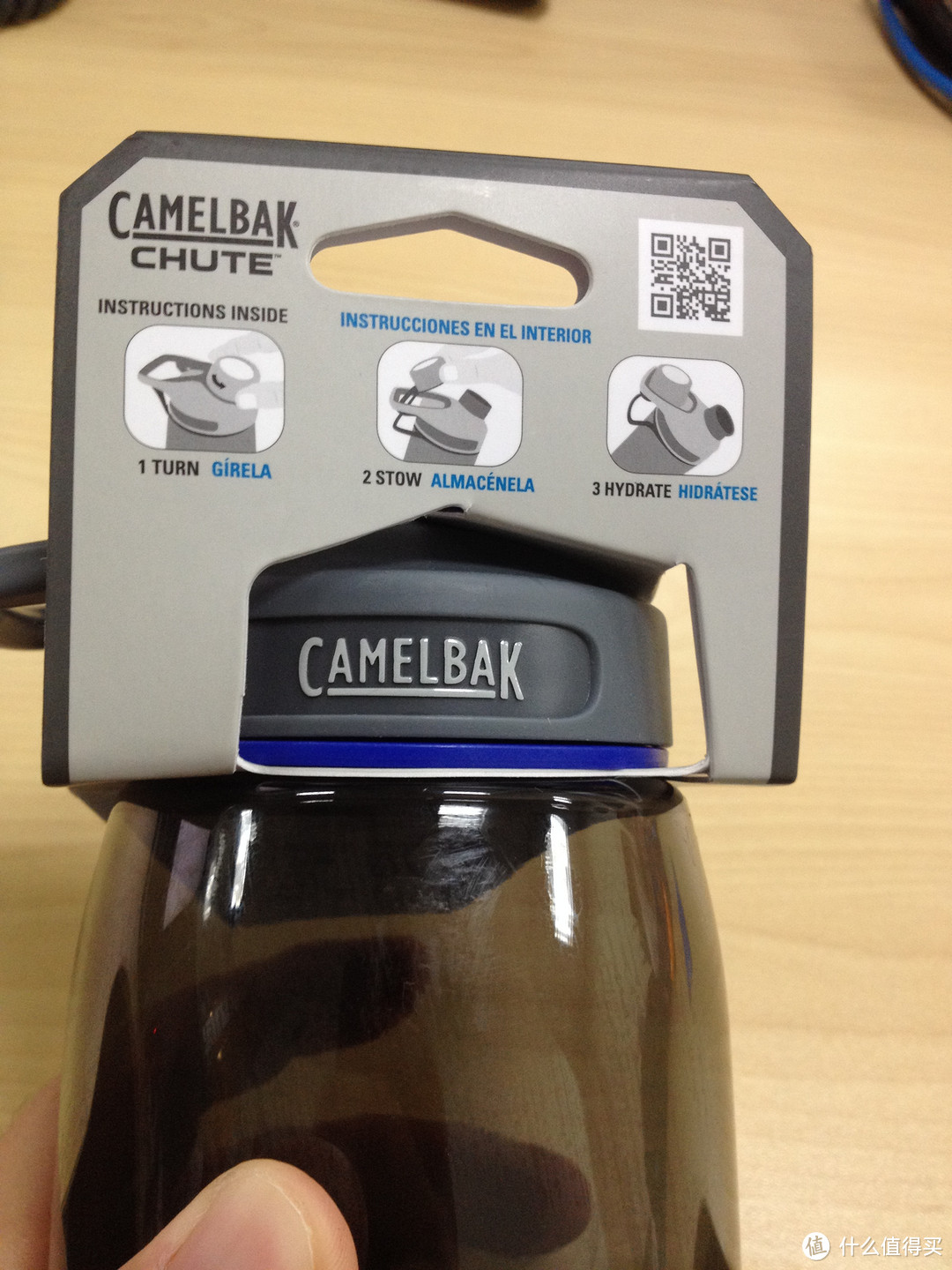 为了牛饮！CAMELBAK CHUTE 运动水壶