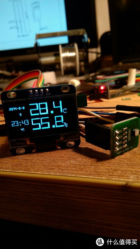大人的玩具：自制WIFI温度湿度计