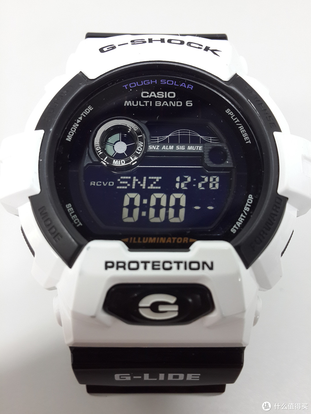 平价多功能太阳能六局电波：CASIO 卡西欧 G-SHOCK GWX-8900系列 腕表