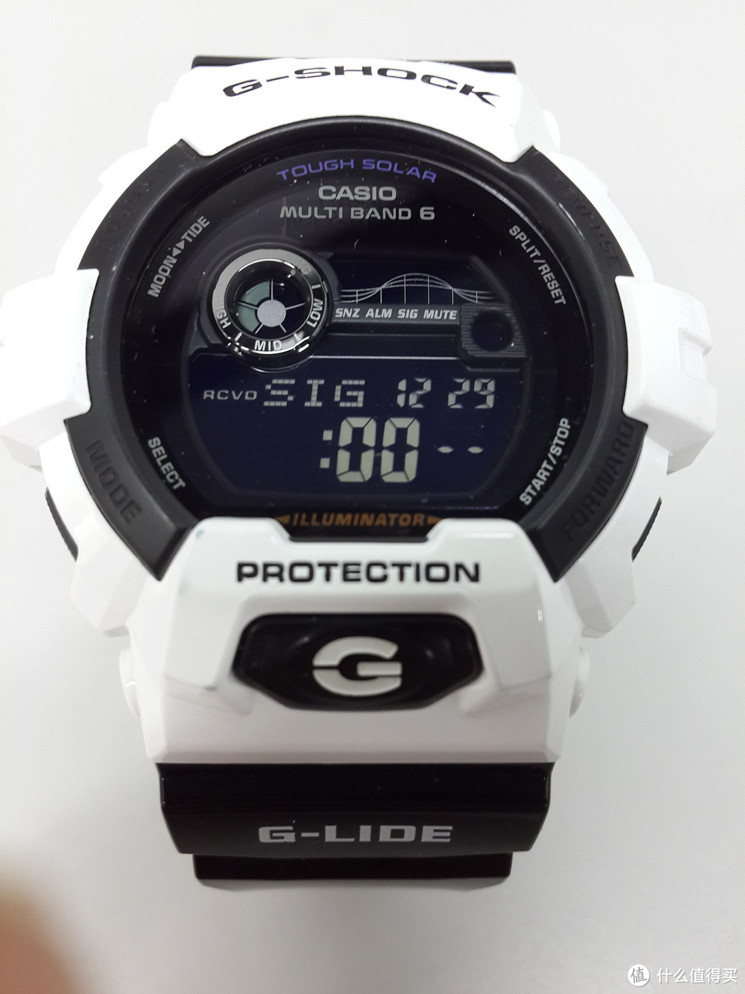 平价多功能太阳能六局电波：CASIO 卡西欧 G-SHOCK GWX-8900系列 腕表