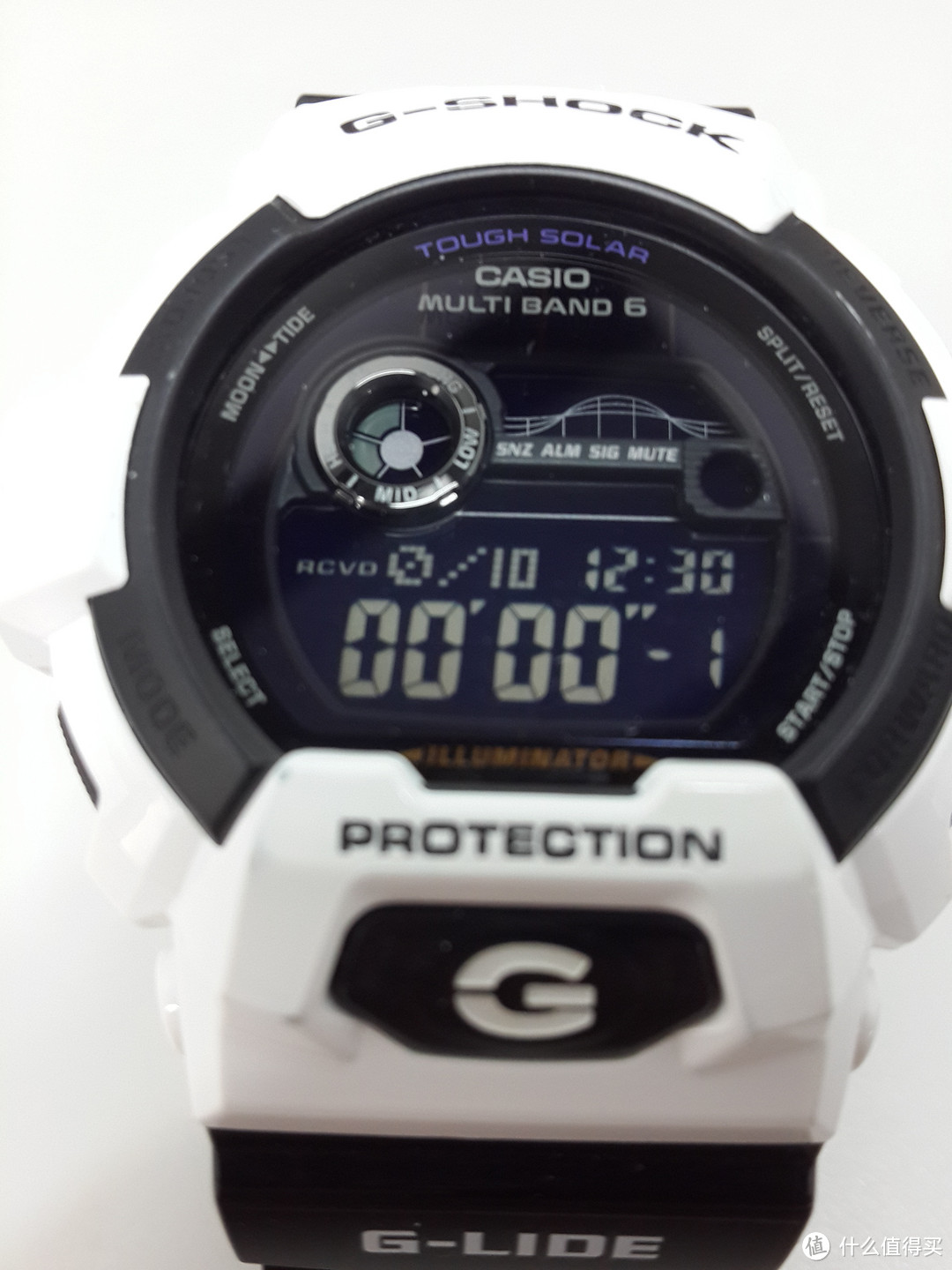 平价多功能太阳能六局电波：CASIO 卡西欧 G-SHOCK GWX-8900系列 腕表