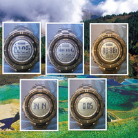 卡西欧 PROTREK PRW-3000T-7DR 钛合金登山男士电波表使用感受(时间|模式|功能|界面)