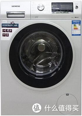 明智之选：SIEMENS 西门子 XQG62-WS12M4680W 6.2公斤 滚筒洗衣机