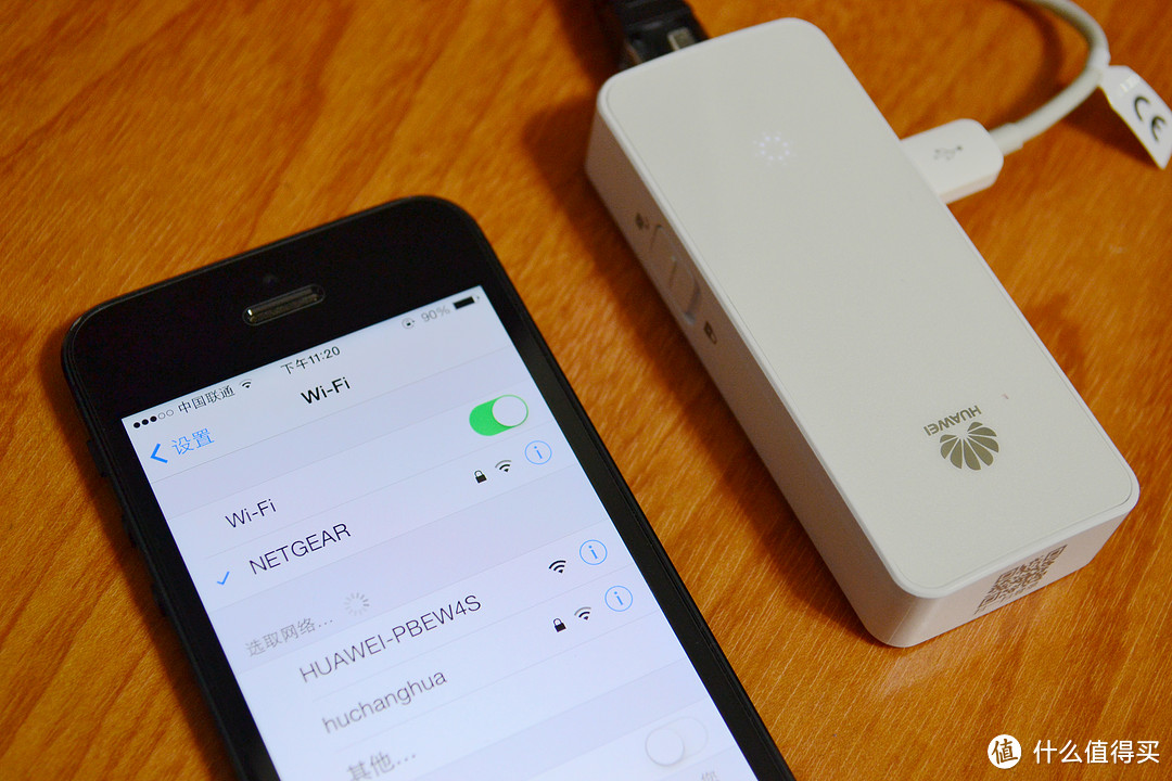 来自什么值得买的礼物：HUAWEI 华为 WS331a迷你便携无线路由器